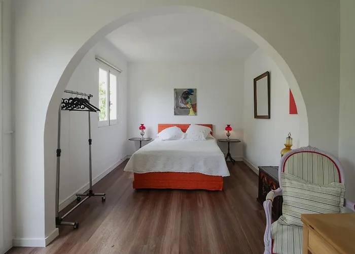 Quarto em Acomodações Particulares Casa Dos Arcos - & Pool *